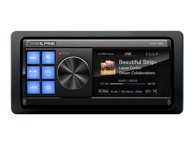 Hovedbilde Alpine Status HDS-990 hovedenhet High End streamer m/DSP