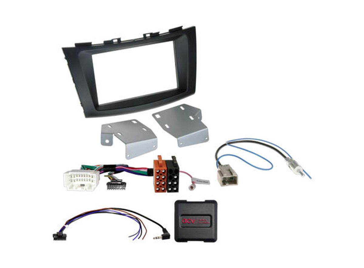 ACV 621292-03-1 Komplett 2-DIN monteringssett Suzuki Swift 2011-2016