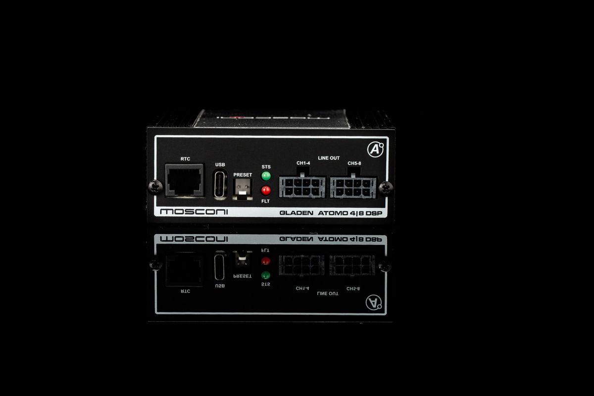 Mosconi ATOMO 4 | 8 DSP  kompakt DSP for 5 til 24V