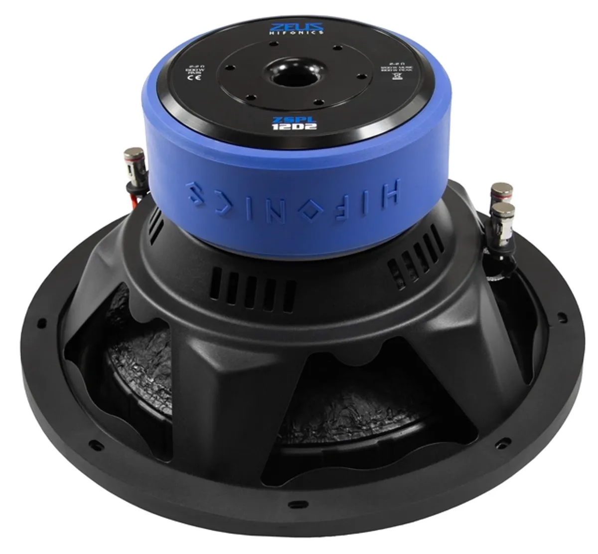 HiFonics ZEUS SPL ZSPL12D2 12” SPL subwoofer 2x2 Ohm
