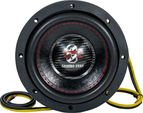 Ground Zero GZHW 16-D2 6.5″ Hydrogen SPL subwoofer 2x2 Ohm