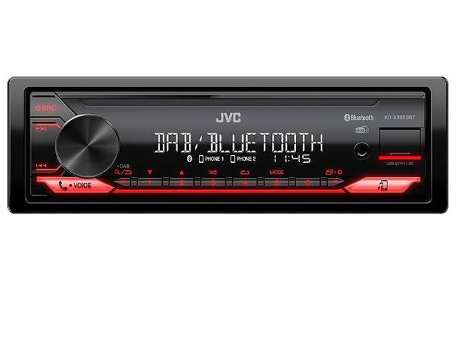 Hovedbilde JVC KD-X282DBT hovedenhet m/DAB 4x50W, Blåtann, USB, AUX