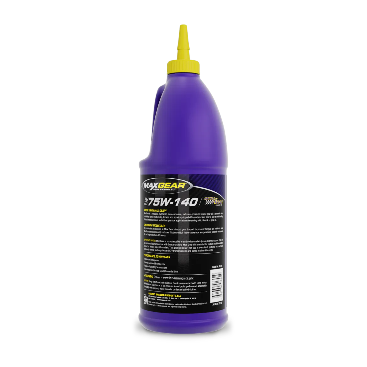 Royal Purple® Max Gear® 01301 High Performance gir olje 75W140 1 quart