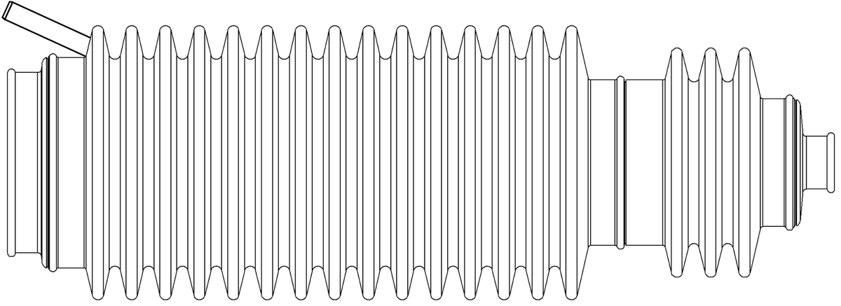 Duraboot DBSRPS300 Tannstangmansjettsett