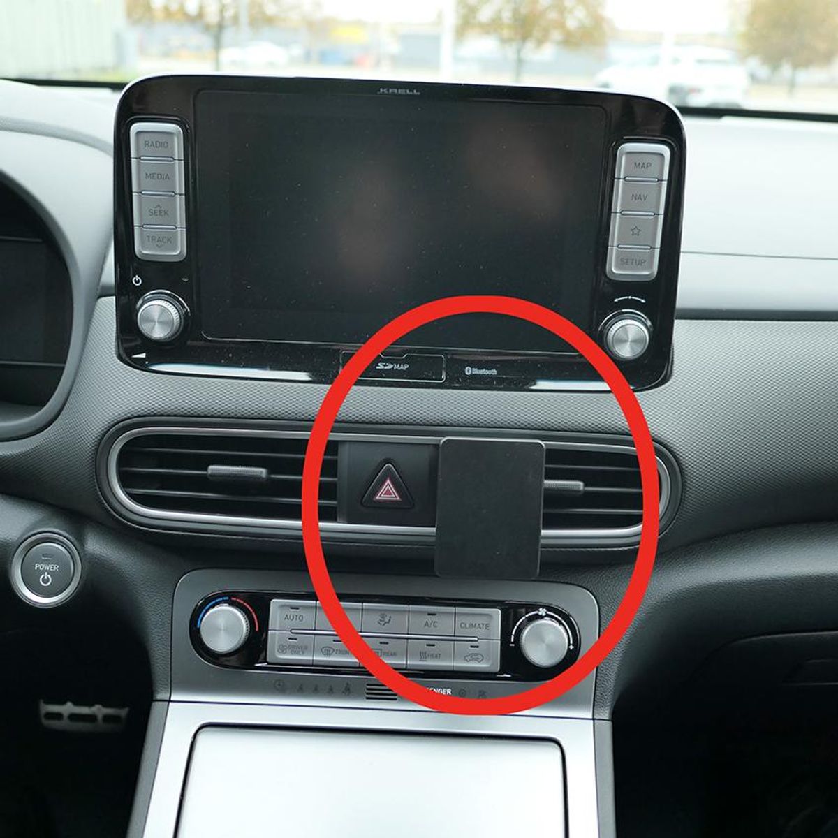 Brodit ProClip 855552 Hyundai Kona Electric 2019-2020 Senter