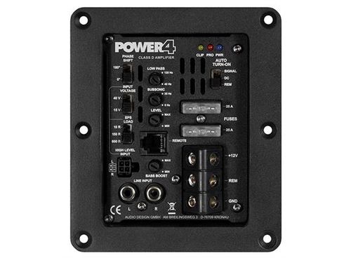 Musway forsterkermodul for kasser 1x460W RMS 4ohm