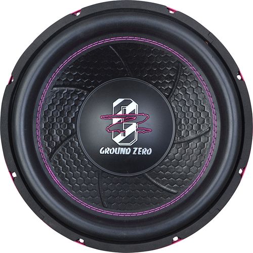 Ground Zero GZIW 12XSPL-D2 Pink 12″ Iridium SPL subwoofer 2x2 Ohm