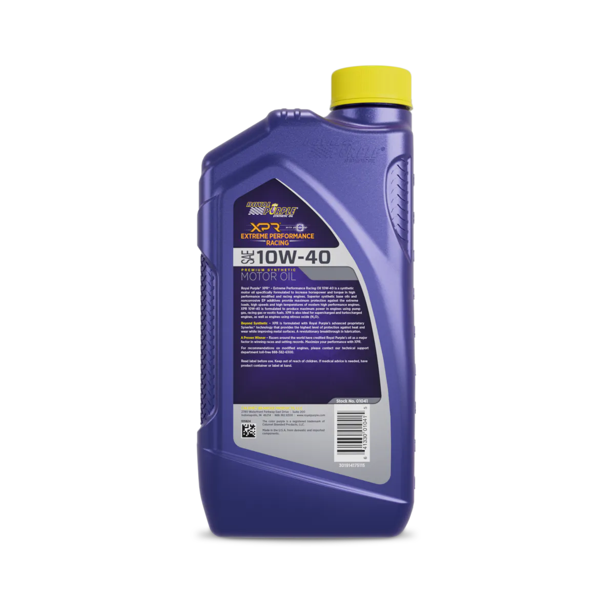 Royal Purple® XPR® 01041 10W40 Extreme Performance Racing motorolje 1q