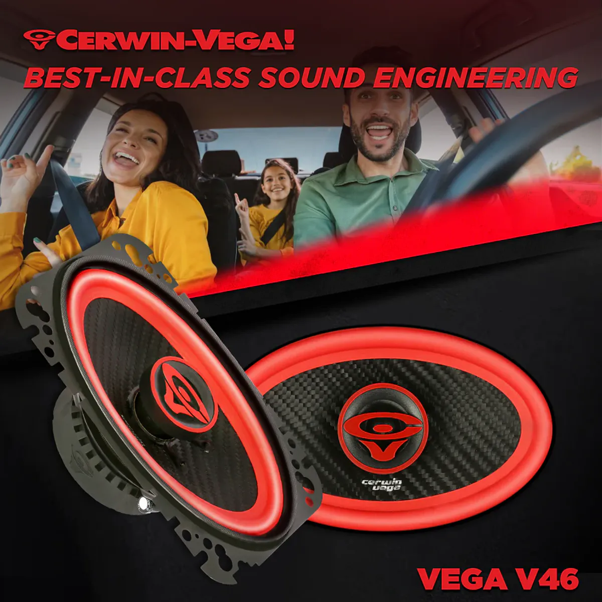 Cerwin Vega V46 2-veis 4x6