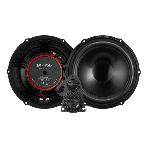 Emphaser EM-VWF3 3-veis komponentsett 3 Ohm VW T5