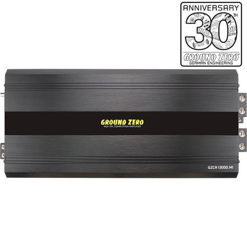Ground Zero GZCA 13000.M1 High SPL Competition serie Mono forsterker